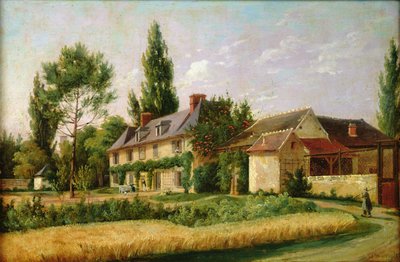 Country house on the outskirts of Paris by Pierre Alexandre Pau de Saint Martin